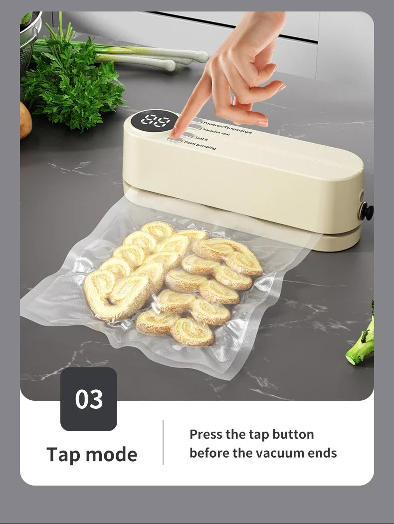 BowLift | Wireless Automatic Mini Vacuum Sealing Machine