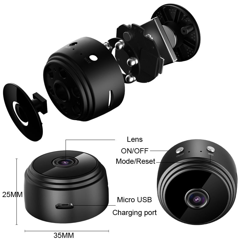 Mini Eye Guard Smart Wifi Camera | Bowlift