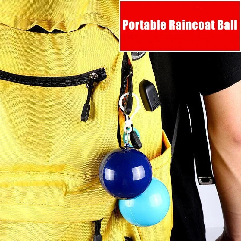 BowLift | RainSafe Poncho Ball | Compact Rain Protection for On-the-Go | Light & Handy