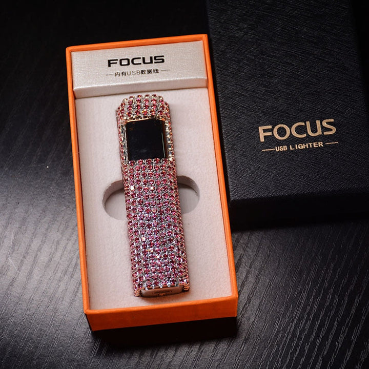 BowLift | Sparkle Stone Rhinestone Rechargeable Portable Lighter