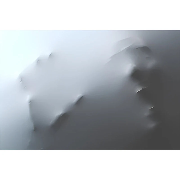 Modern Art Abstract Ghostly Figures In The Wall Canvas Prints Black White Wall Art Posters Pictures For Living Room Bedroom Art Decor | Bowlift
