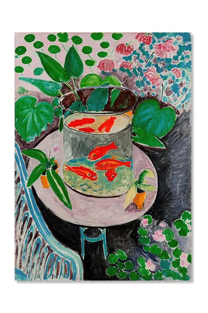 Aesthetic Matisse Retro Canvas Poster | Bowlift