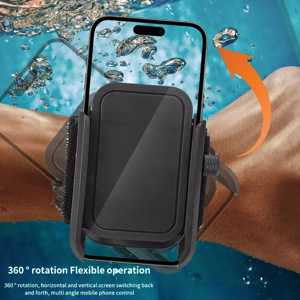 BowLift | 360° Rotating Wrist Strap Phone Holder for Running and Cycling