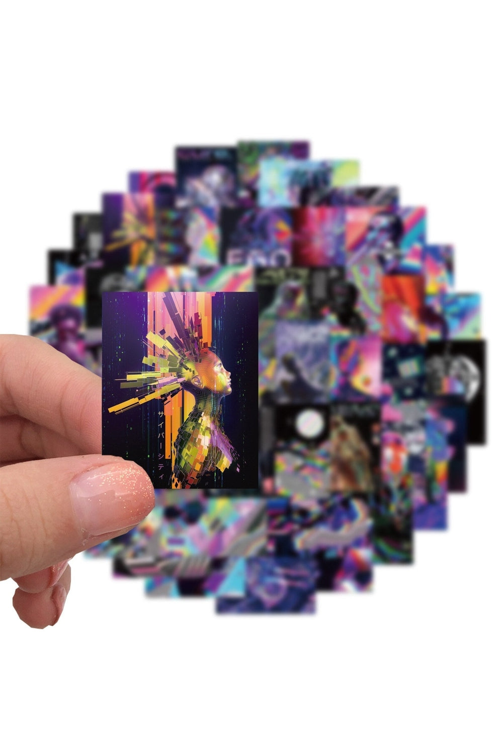 Graphic Art Stickers 10/30/50 Pieces | Bowlift