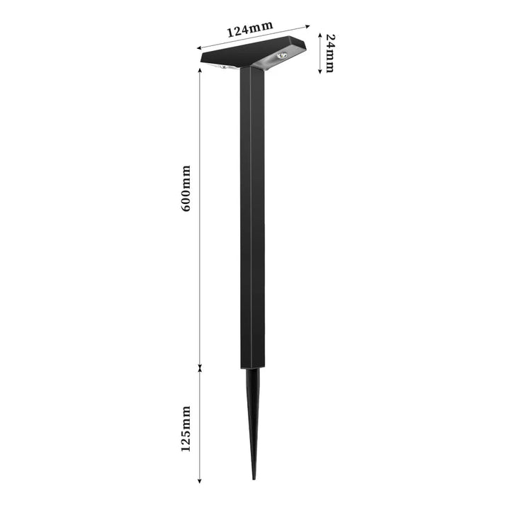 BowLift | Lumora SolPath Garden lights | Solar powered | IP65 Waterproof | Height adjustable | Warm & Cool white | For paths, terrace & garden
