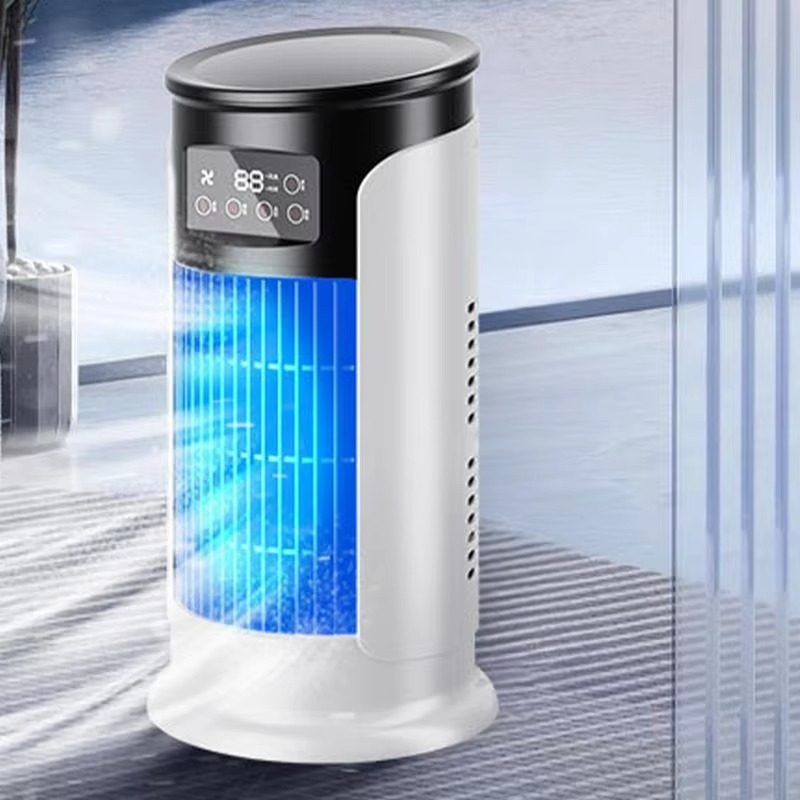 Portable Air Conditioners Fan Evaporative Cooler USB Quiet Timer Room Cooling Small 10 oz Water Tank Personal Cooler Adjustable | Bowlift