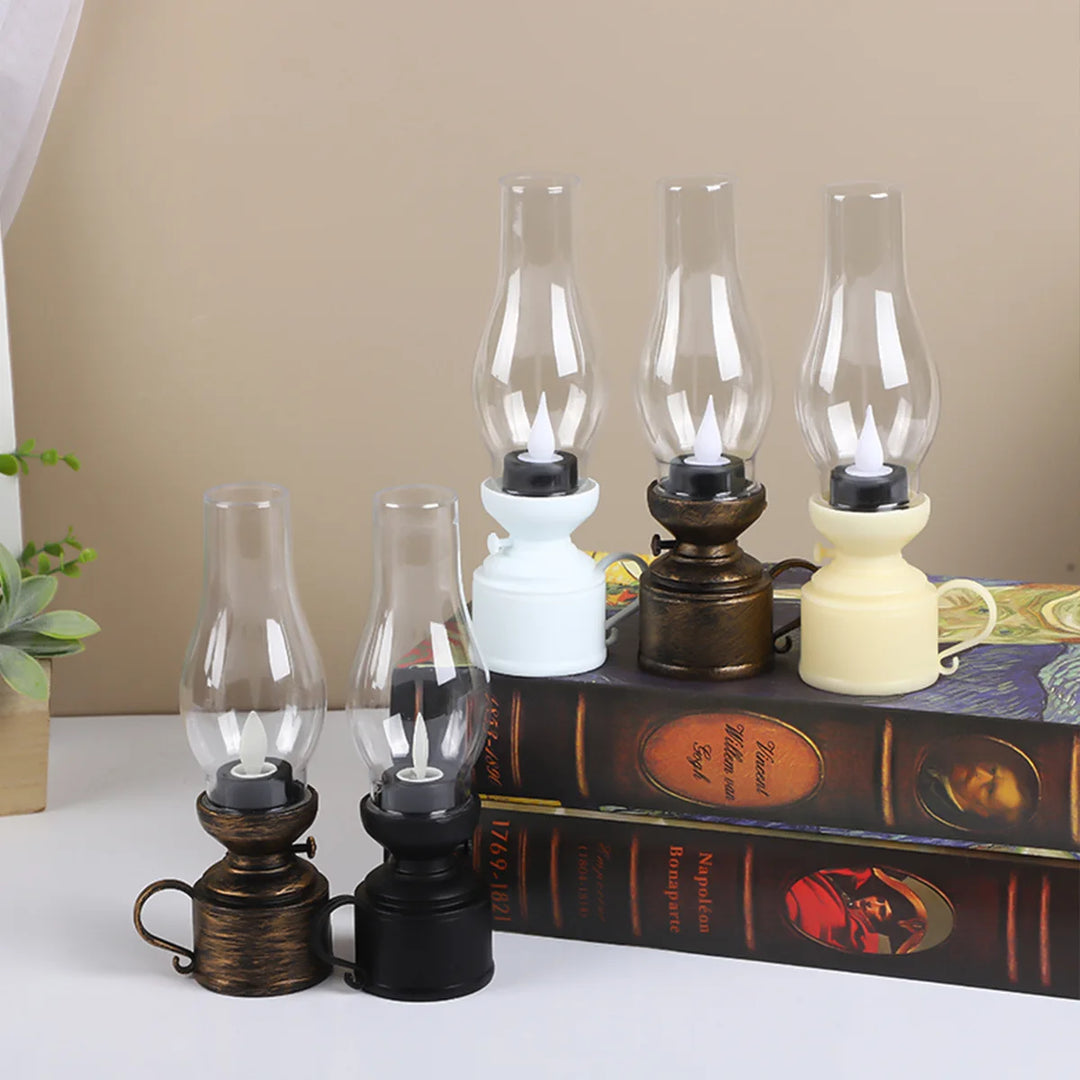 Vintage Lamp – Retro Design with warm LED light for living room or dining room | Bowlift