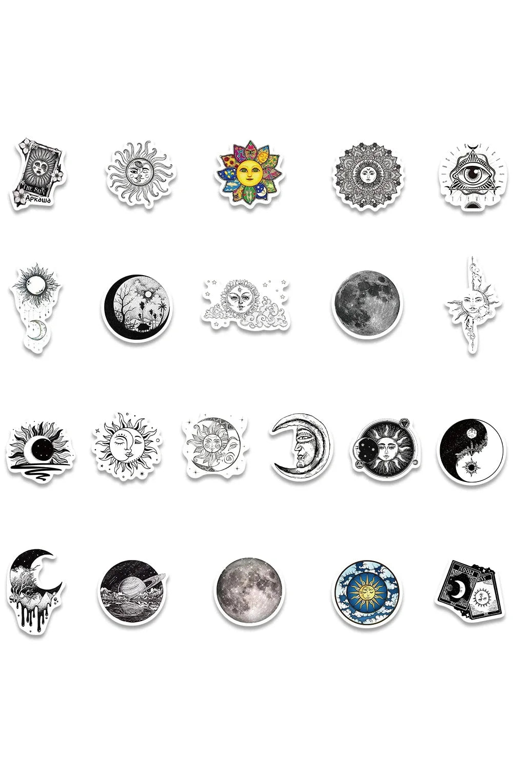 Moon Gothic Sticker | Bowlift