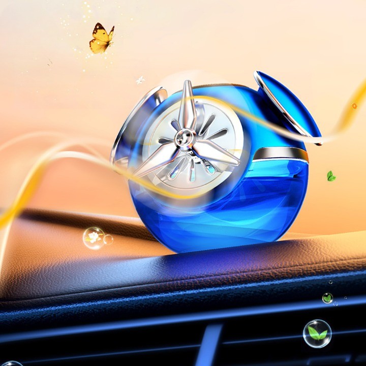 BowLift | Rotating Perfume Solar Aromatherapy Car Air Freshener
