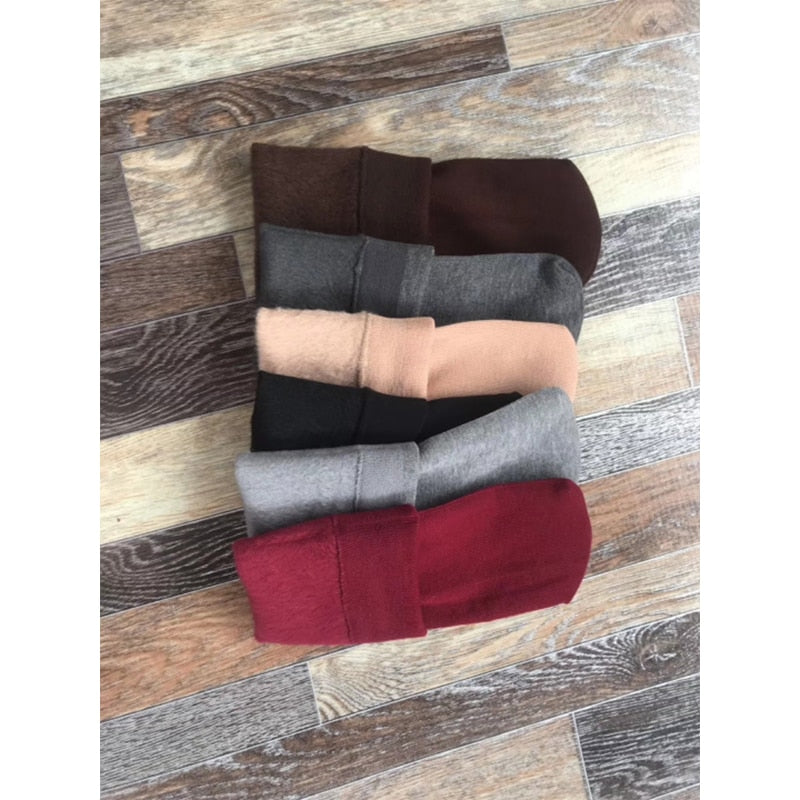 BowLift | Thermal Touch Winter Warm Solid Thick Socks