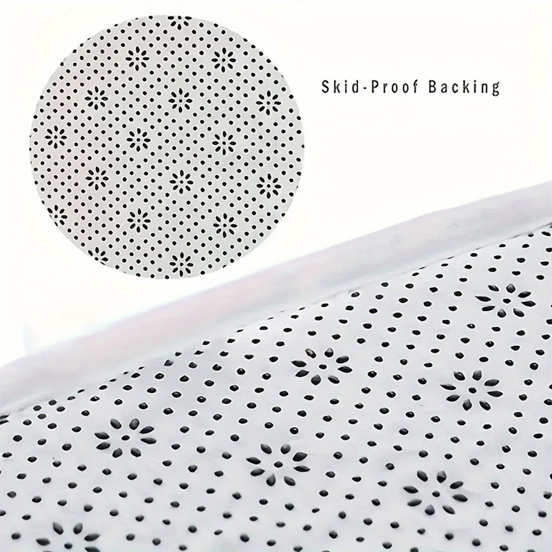 BowLift | Long-pile, Absorbent Bath Mat With Anti-slip