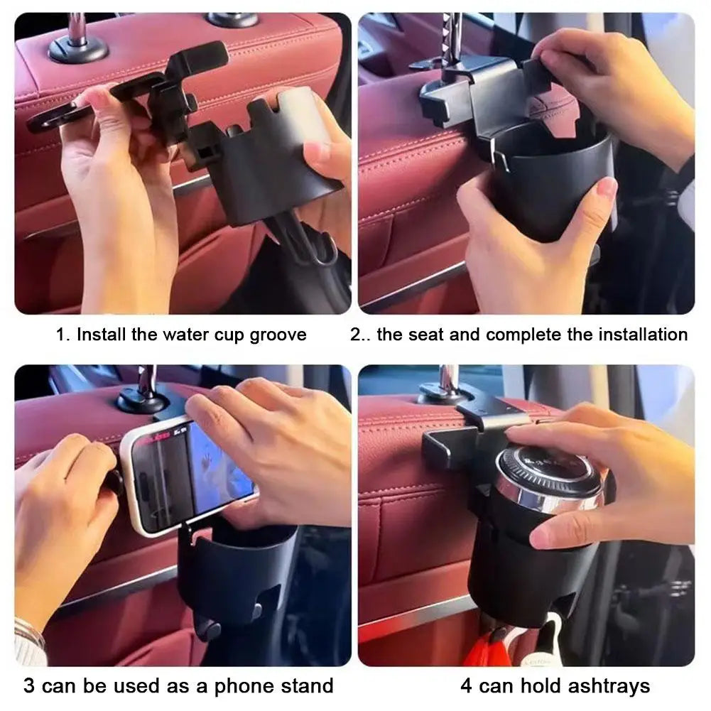 BowLift | Multifunctional Car Seat Headrest Cup Holder