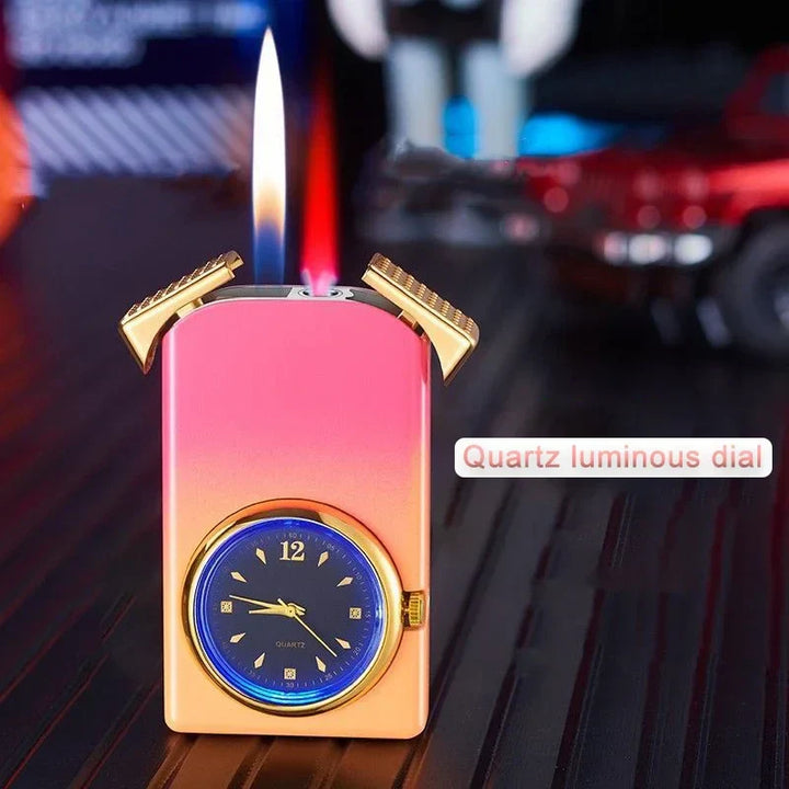 Creative Dual Fire Gradient Color Lighter Watch | Bowlift