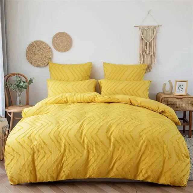 BowLift | Slusha - Luxurious Jacquard Duvet Cover Set