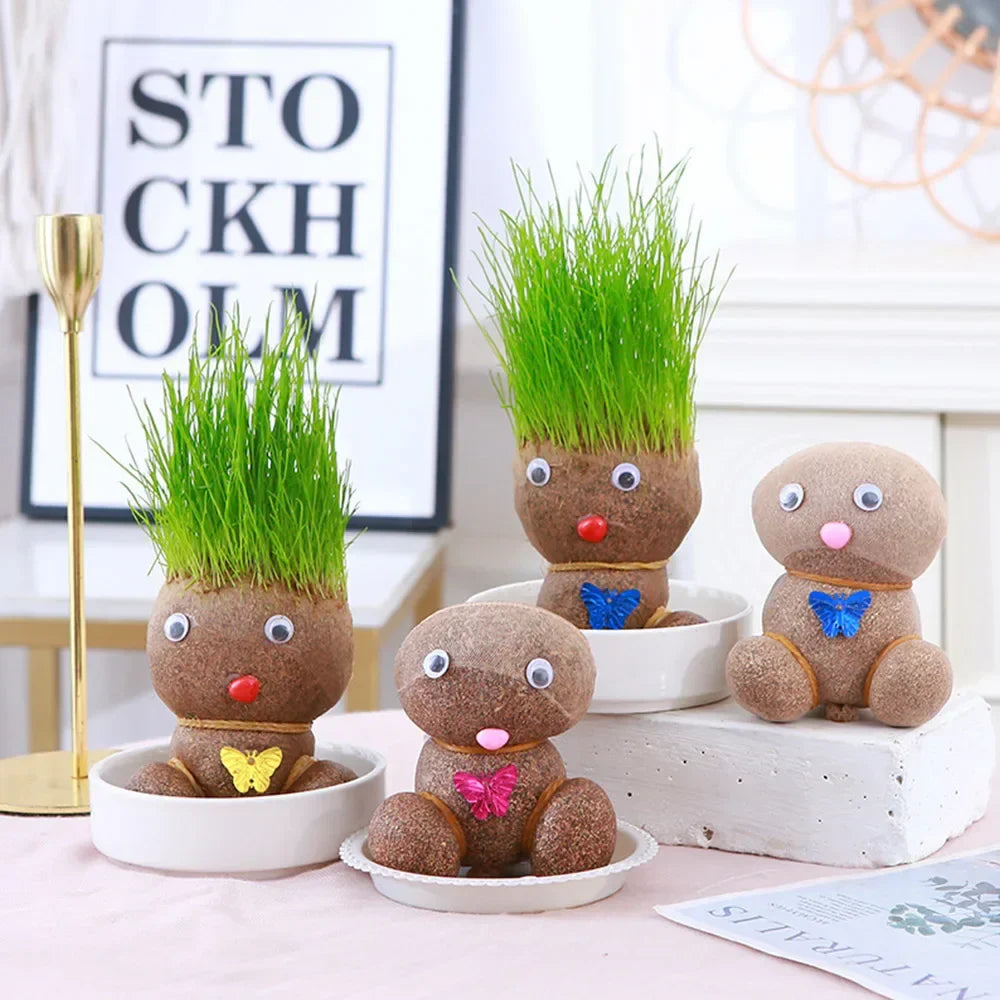 Plant Head DIY Plantable Doll | Bowlift