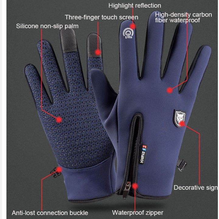 BowLift | Winter Waterproof Thermal Touchscreen Gloves