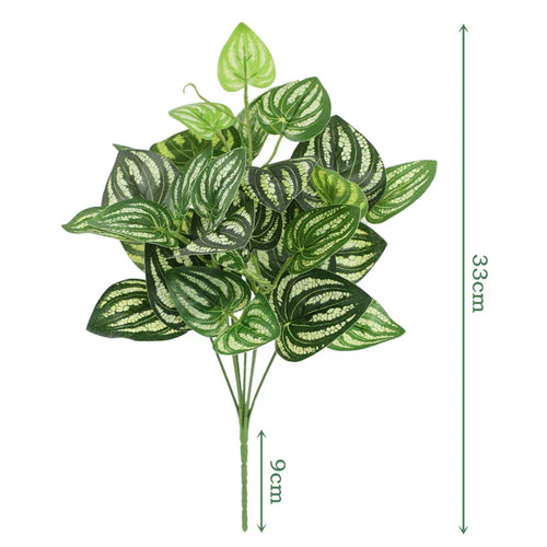 BowLift | Verdalisse Artificial Leaf Garland with Real Plant Look | Realistic Texture | For Wall Decoration, Wedding & Events