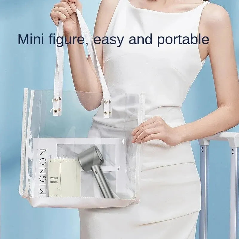 Portable Mini Bladeless Hand Fan – USB Rechargeable Handheld Personal Fan with 120-Speed High-Speed Airflow, Electric Cooling Fan | Bowlift