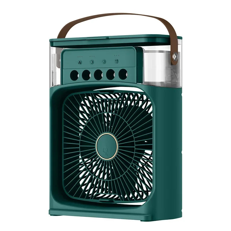 Portable Air Conditioner & Humidifier: Hydrocooling Small Air Cooler with 3-Speed Fan Adjustment - Ideal for Office and Household Use | Bowlift