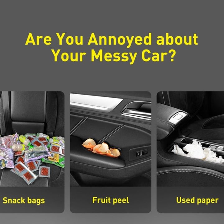 BowLift | Portable Car Back Seat Trash Bag Dispenser