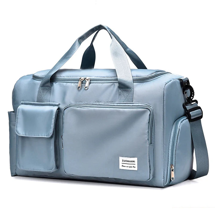 BowLift | Viontera Travel Bag Women | 35L Weekender with Shoe Compartment | Water Resistant & Flight Approved | Sport & Fitness Bag