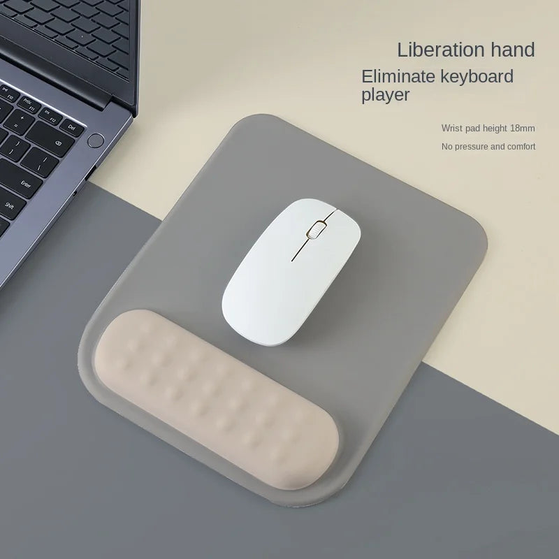BowLift | ErgoLoom Mouse Pad with Wrist Rest | Ergonomic & Non-Slip | Memory Foam & Anti-Slip Base | For Gaming & Office