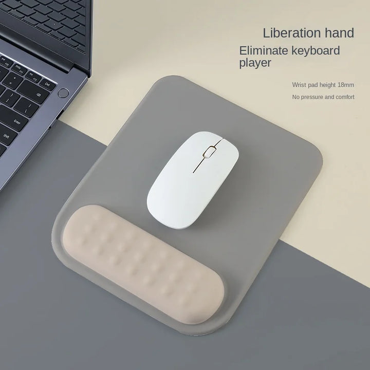 BowLift | ErgoLoom Mouse Pad with Wrist Rest | Ergonomic & Non-Slip | Memory Foam & Anti-Slip Base | For Gaming & Office