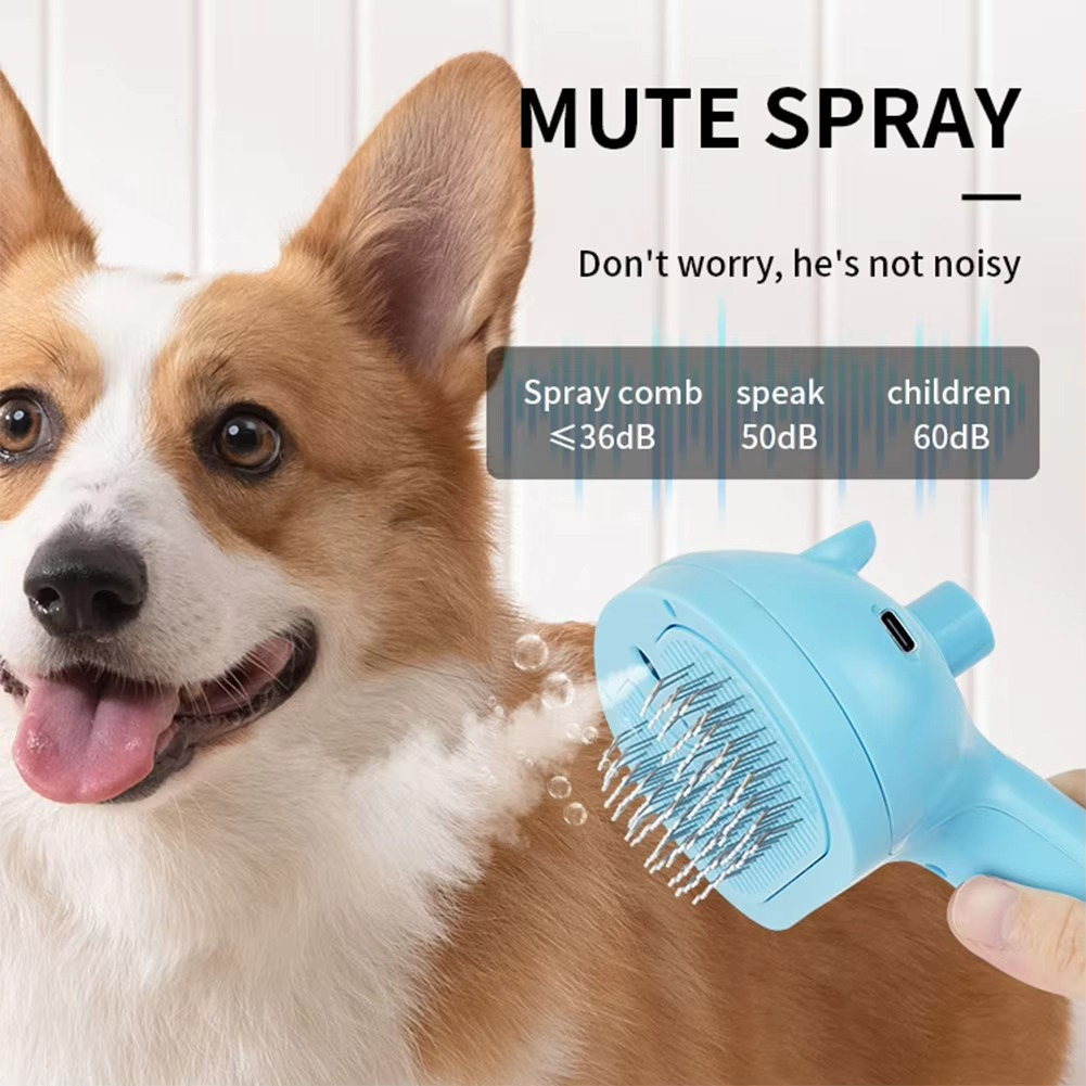 BowLift | Cat Steam Dematting & Shedding Brush for Dogs and Cats