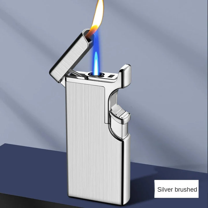 Metal Double Fire Jet Butane Lighter | Bowlift