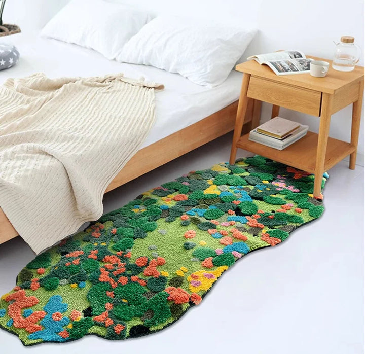 Moss Tufting Bathroom Mat | Bowlift