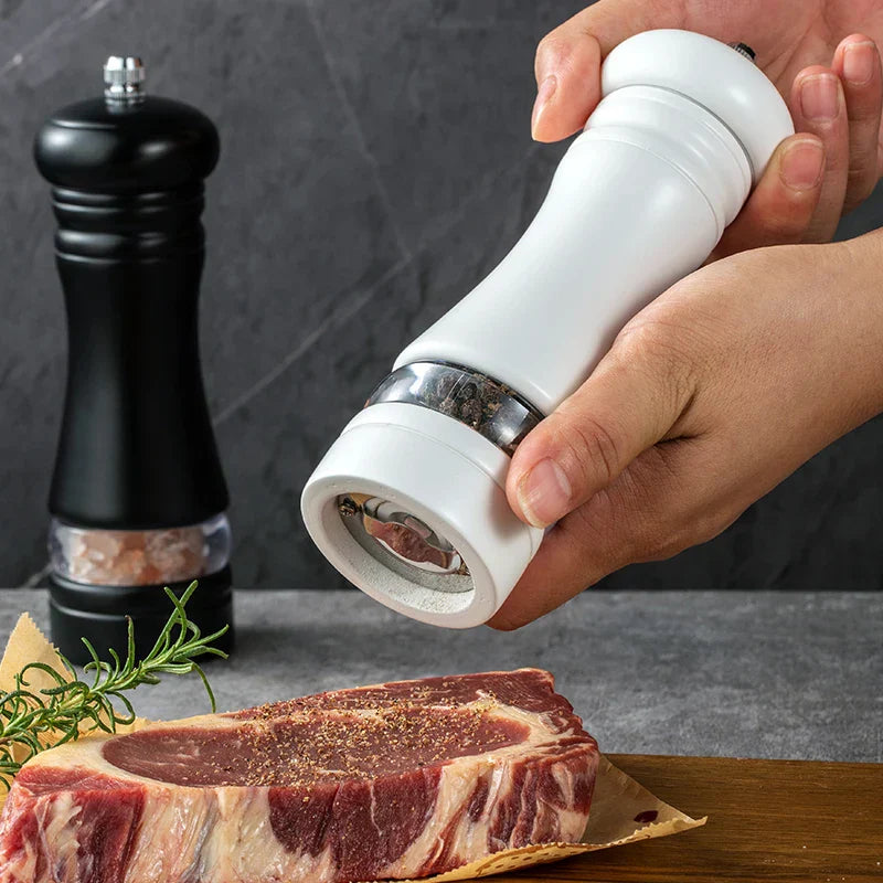 BowLift | Stylish wooden salt and pepper mill set for the discerning