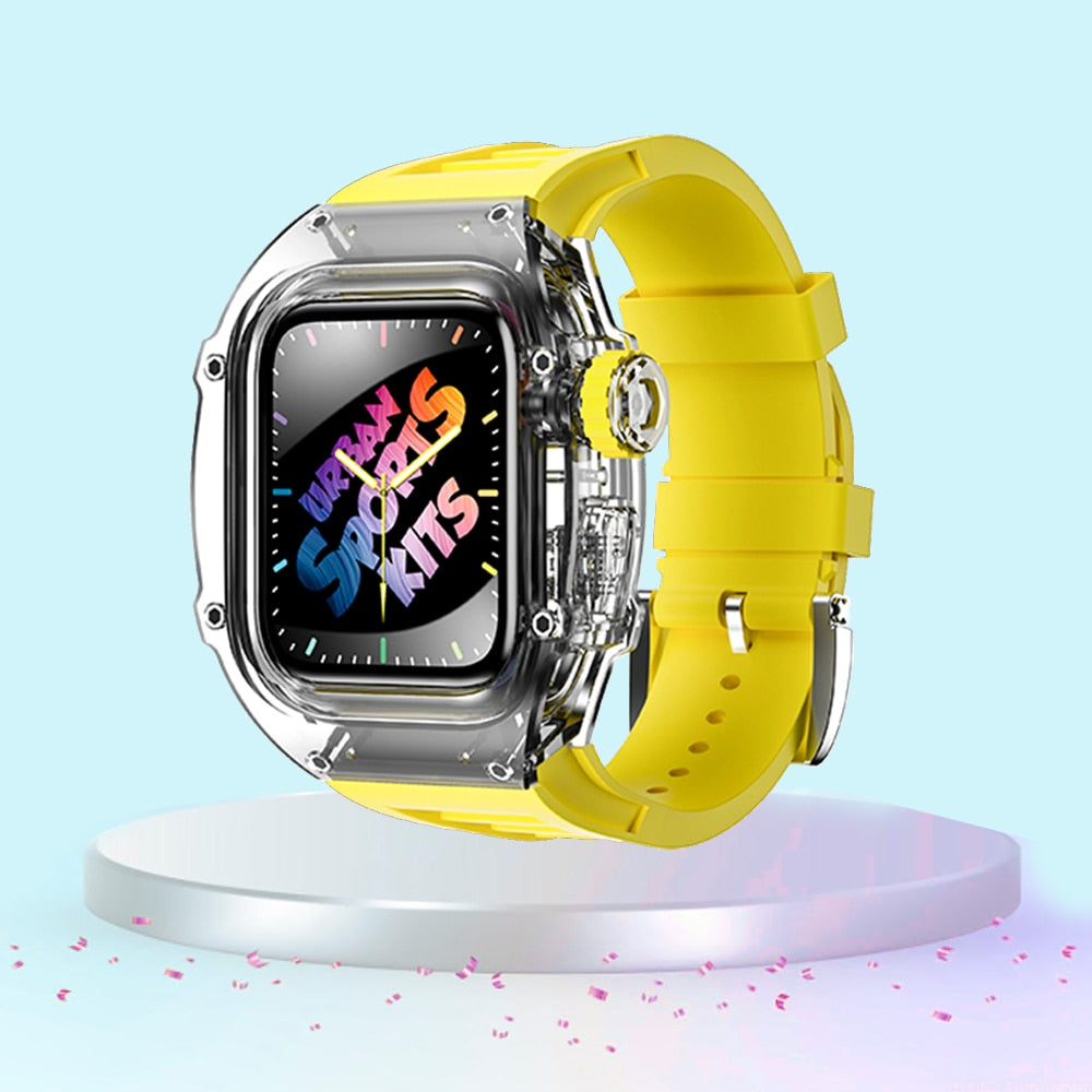 BowLift | Transparent Smart Watch Strap Mod Kit Case