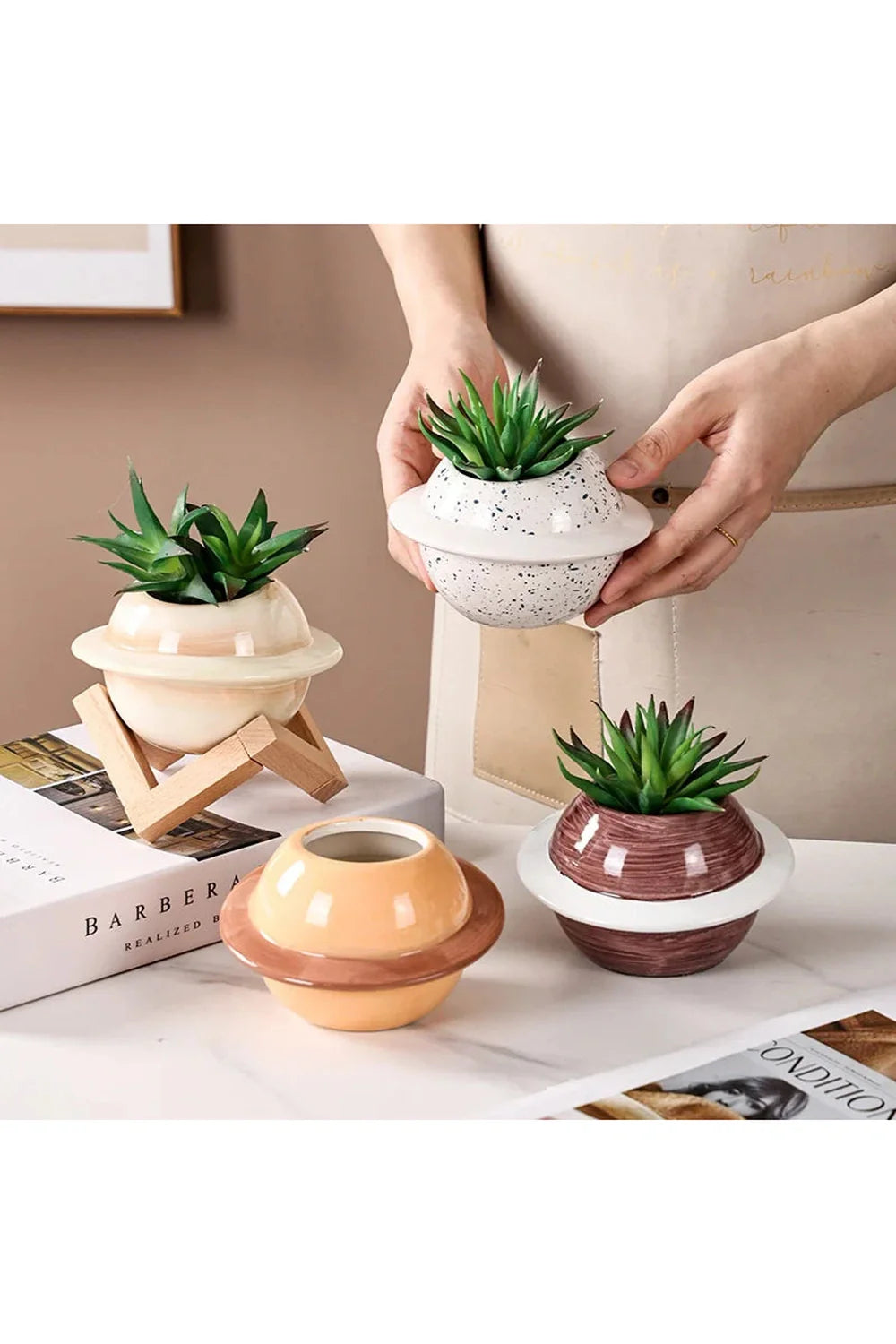 Ceramic flower pot | Bowlift