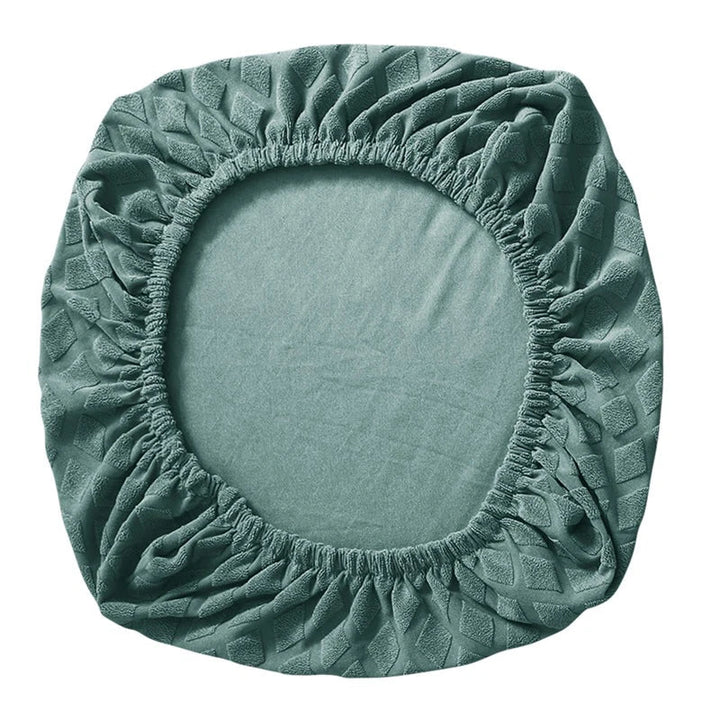 BowLift | Spandex elastic office chair cover Jacquard seat covers pineapple mesh fleece protective cover elastic computer seat protector