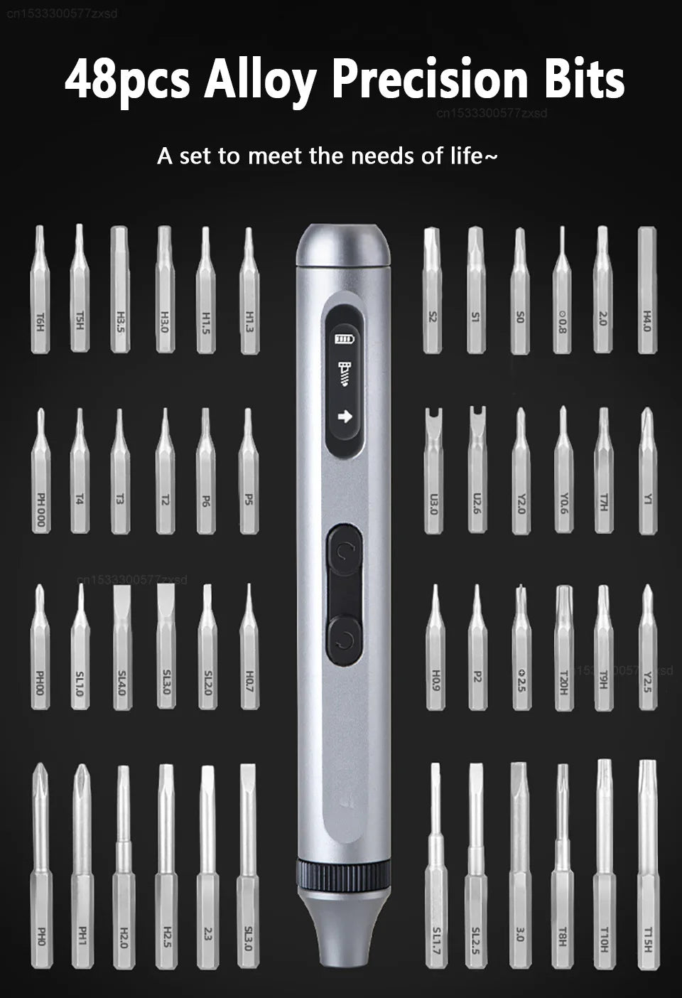 BowLift | 51 in 1 Cordless Electric Screwdriver Set