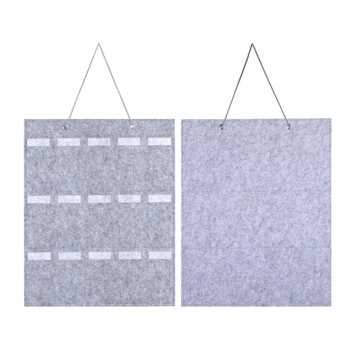 BowLift | GlasSpace Organizer | Wall-mounted Glasses Holder | Foldable Sunglasses Storage Bag | Space-saving & Dustproof | 42 × 38 cm
