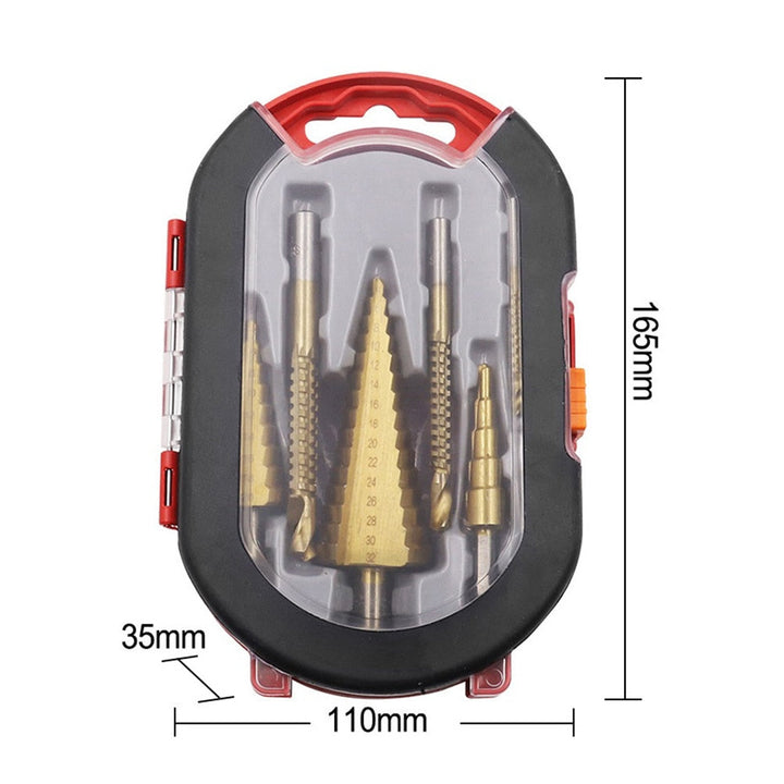 TitaniumPro Drill Set – Precision drill for Metal and Wood Bowlift