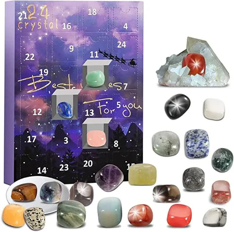 BowLift | Advent calendar with 24 real gemstones for young explorers