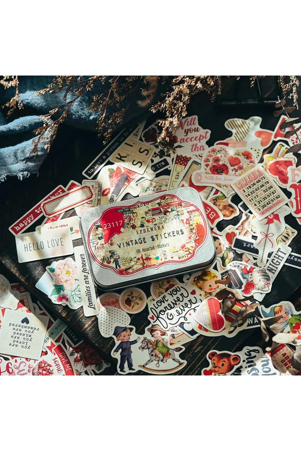 Ephemera Scrapbooking Stickers | Bowlift