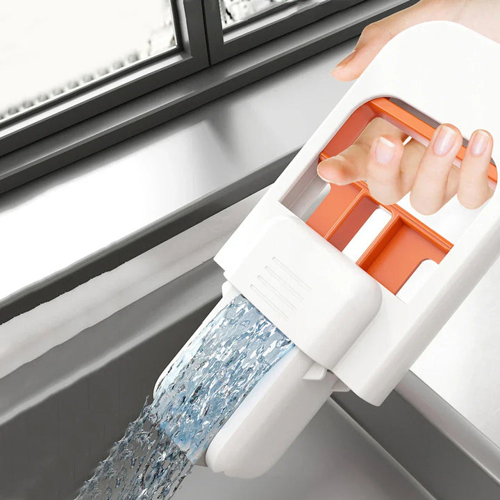 Scratch-Safe Compact Dual Texture Sponge Mop | Bowlift