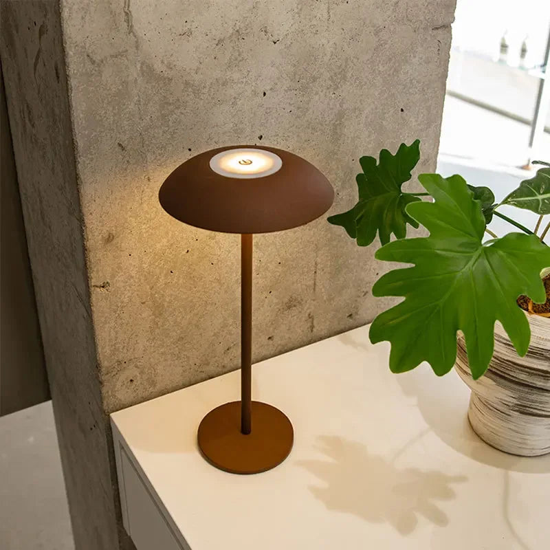 WarmTouch - Wireless Rechargeable Table Lamp with Touch Control Bowlift