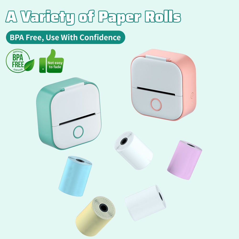 PocketPrint Mini – Portable Thermal Photo Printer without Ink | Bowlift