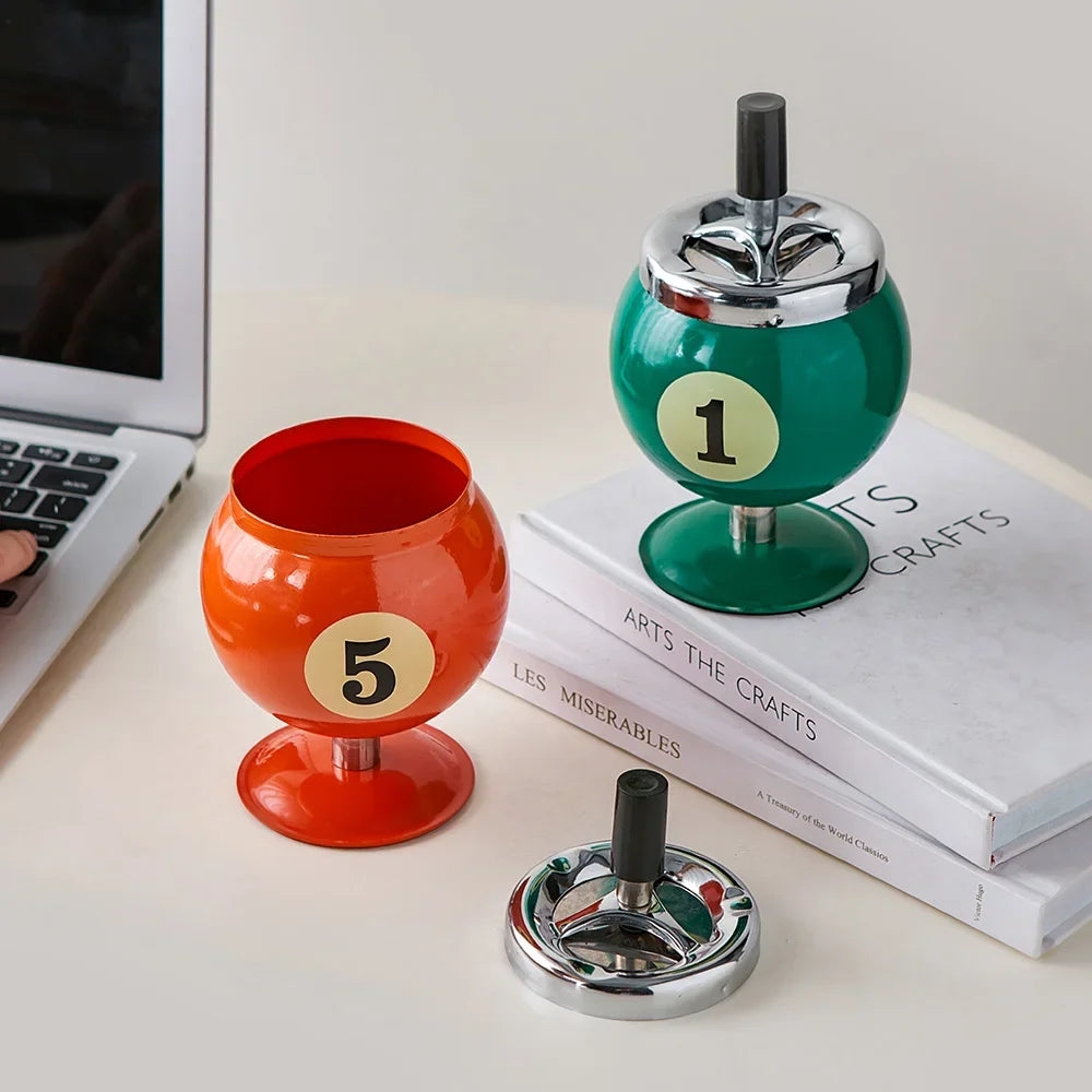 BowLift | Metal Billiard Ashtray