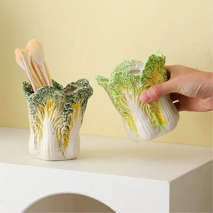 Chinese Cabbage Ceramic Jar | Bowlift