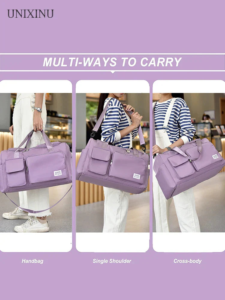 BowLift | Veyora WeekAir | All-in-One Travel Bag | Trolley Loop & Shoe Compartment | 35L