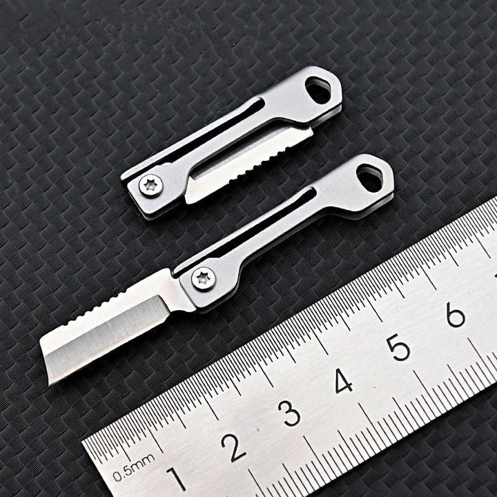 Pocket Size Stainless Steel Foldable Camping Knife | Bowlift