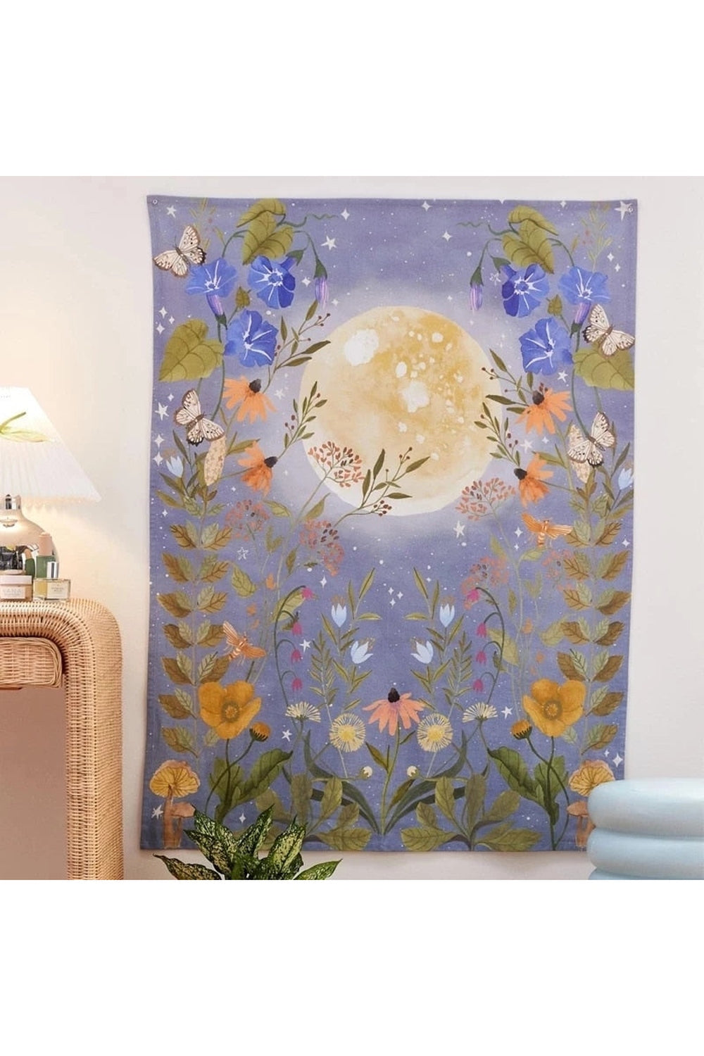 Flower Art Wall Tapestry | Bowlift