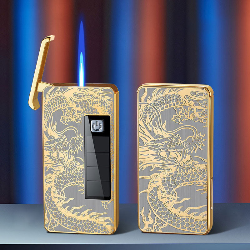 Lucky Dragon Solar Charging Jet Lighter | Bowlift