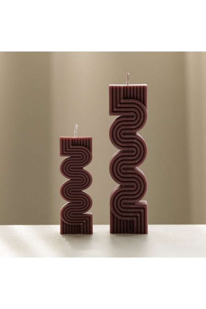 creative candle shape | Bowlift