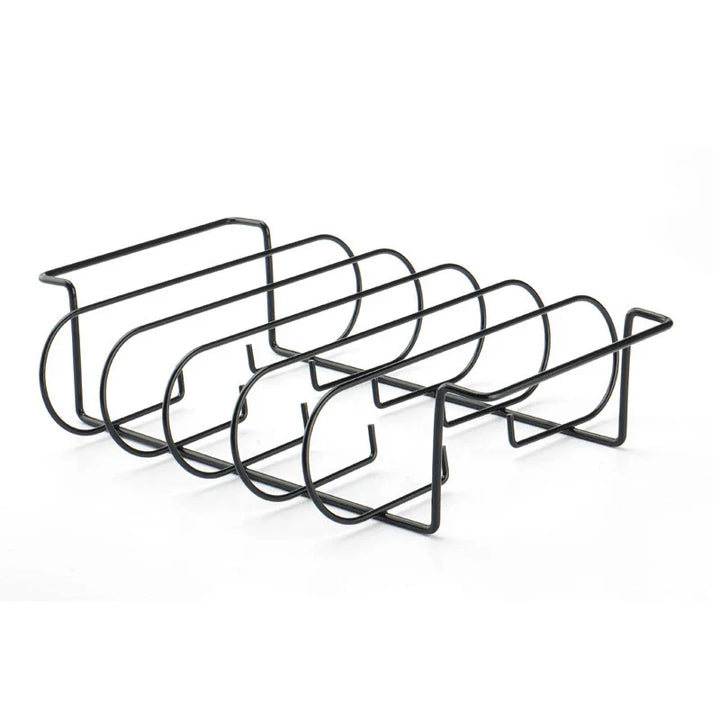 BowLift | Rib Holder GrillMeister Pro | For 4 Racks | Non-Stick Coated | For Gas Grill & Oven